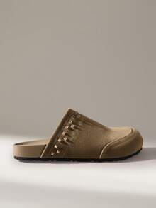 Solecia Women's Flat Shoes - Khaki - View 1