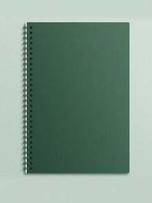 Sổ xoắn ốc 8,3" X 5,5", 80 tờ/160 trang, Sổ tay kẻ ô ngang bìa cứng có bìa chống thấm nước, Sổ nhật ký nhiều màu dùng cho văn phòng, gia đình, đồ dùng học tập, Sổ xoắn ốc học sinh siêu dày, Nhật ký kẻ ngang, Đơn giản - Nhiều màu - Xem 10