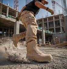 Men Industrial & Construction Boots - Camel - View 2
