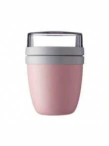1 pièce Tasse à yaourt portable et créative pour les voyages, le petit-déjeuner et les collations, couleur aléatoire, retour à l'école - Multicolore - Voir 6