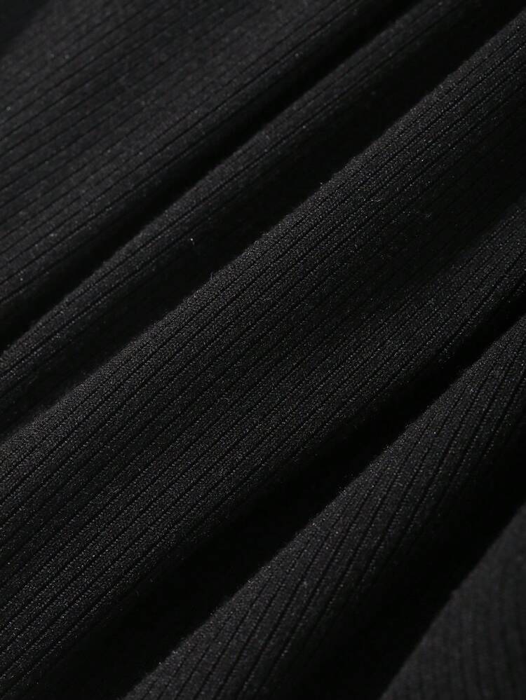 Contrast Lace Fitted Waist Flared Hem Bow Strap Casual Vacation Teenage Girls Beach Summer Top For Women