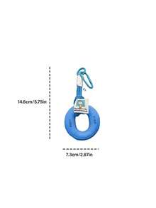 Joivida 1 chiếc/3 chiếc Vòng tập luyện sức mạnh cầm nắm màu tím/xanh dương/hồng, vòng tập thể dục, móc khóa giảm căng thẳng, phụ kiện trang trí túi xách, mặt dây chuyền ba lô, thích hợp để treo túi, quà tặng bạn bè gia đình - Nhiều màu - Xem 6