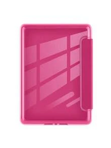1 PC Bumper Protective Auto Wake Sleep Case For Kindle Paperwhite Transparent Scratch Resistant Anti Yellowing Precise Cutouts Flexible Soft Back Cover Daily Use Travel Office Kindle Paperwhite Case - Hot Pink - View 6