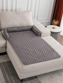 Alfombrilla impermeable para mascotas para coche, cama, sofá, protección de muebles, cojín delgado antideslizante para mascotas adecuado para mascotas grandes, medianas y pequeñas, disponible para las cuatro estaciones - Gris Claro - Ver 14