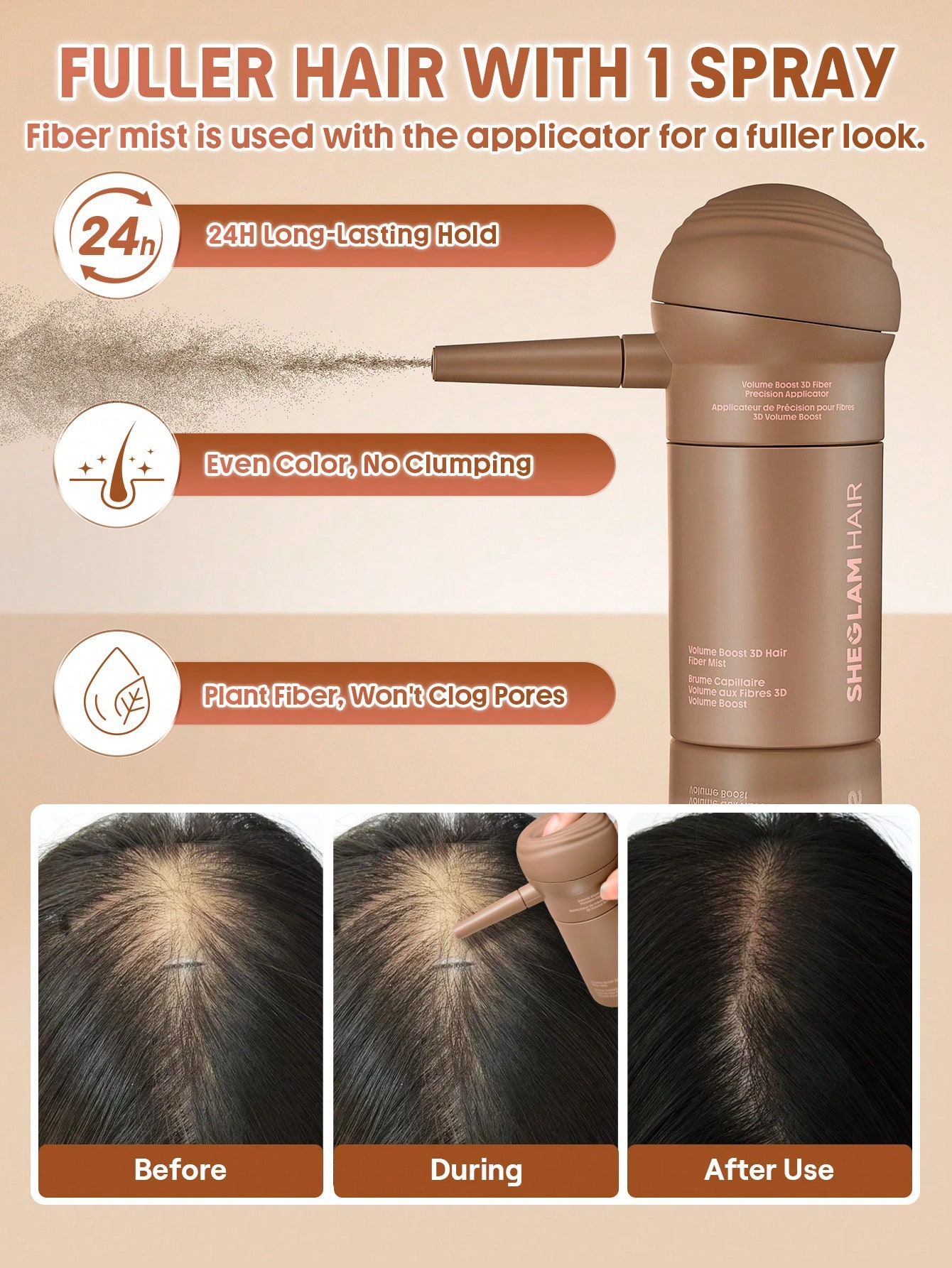 Volume Boost 3D Fiber Precision Applicator 3