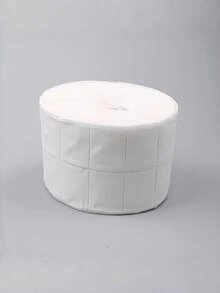 300片装无绒指甲清洁湿巾，白色，强力清洁指甲油餐巾纸，适用于亚克力、凝胶、UV、LED卸甲，可重复使用，不刮伤指甲，DIY美甲沙龙美甲工具，美甲用品 - 白色 - 查看 5