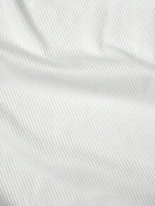Resyla Men's Solid Color Casual Versatile Daily Wear Top - White - View 6