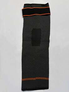 1pc Striped Pattern Knee Pad Gym - Orange - View 6