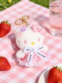 POKOJA LAND HELLO KITTY AND FRIENDS | Búp bê nhồi bông hình mèo con hoa hồng, váy, mặt dây chuyền hình mèo con bằng vải mềm mại, hình mèo con dễ thương, phù hợp với túi xách, ví và các phụ kiện ôm khác, móc khóa trang trí thời trang, trang trí nhà cửa, quà tặng đám cưới, tiệc tùng, món quà tốt nhất cho bạn bè và gia đình, món quà hoàn hảo dành cho người yêu. - Nhiều màu - Xem 4