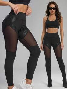 Innovista Ropa deportiva de moda para mujer, atuendos de yoga y danza - Negro - Ver 3