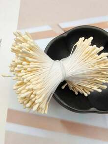 1 pieza Estambre de flor artificial de 2,36 pulgadas de doble cabeza, sin batería, adecuado para bodas, Navidad, arreglos florales, costura DIY, decoración floral, flores artificiales, decoración de bodas y manualidades - Decoración floral para el hogar Manualidades navideñas, decoración elegante necesaria Ideal para coser, decoraciones de boda y manualidades - Materiales de decoración del hogar y accesorios de costura. - Multicolor - Ver 16