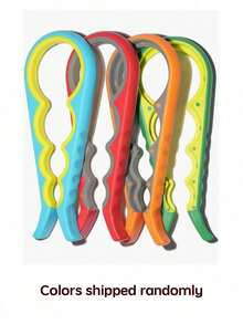 1/2pcs Multifunctional 4-In-1 Jar Opener,Jar Gripper,Lid Opener,Can Opener,Bottle Opener, Easy To Use For Elderly- Kitchen Gadget For Easy Access To Jars And Cans, Efficient Convenient Time-Saving Can Opener Tool - Multicolor - View 17