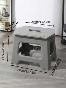 新款可折叠小凳 便携式折叠椅 户外塑料折叠椅 钓鱼凳 - 彩色 - 查看 13