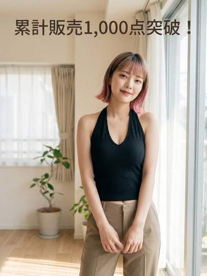DAZY 纯色短款露背上衣 外出上衣 背心 性感女式上衣 节日服装