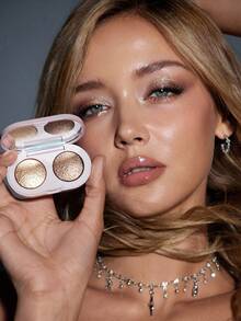 SHEGLAM Prismalight Baked Gelee 雙色眼影-04 Royal Bronzite 品牌美妝化妝品 適合女士與女孩 - 04 Royal Bronzite - 查看 8