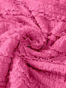 新款女士吊带露背修身性感吊带衫 - 玫紅色 - 查看 3