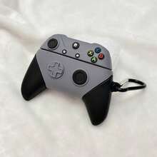 1 hộp đựng tai nghe Bluetooth không dây thiết kế hình tay cầm chơi game (kèm móc treo ngẫu nhiên), tương thích với Pro 3, hộp đựng tai nghe Apple chống sốc bằng TPU hình hoạt hình dễ thương cho 1/2/3/4/Pro/Pro2 - Nhiều màu - Xem 5