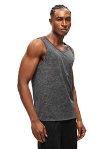 Rest Era Men's Casual Comfortable Undershirt - Dark Grey - View 5