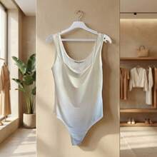 Body liso de tirantes - Blanco - Ver 3