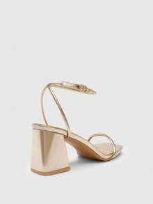 CUCCOO BIZCHIC Women's Fashion High Heel Sandals Summer Shoes - Gold - View 4