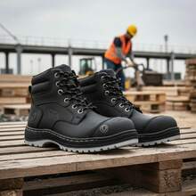 Men Industrial & Construction Boots - Black - View 6