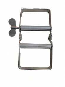 1 Pieza Exprimidor conveniente para pintura/pasta de dientes, apto para exprimirColor y pasta de dientes de rápido escurrimiento, el exprimidor ahorra trabajo y dinero al evitar el desperdicio (solo exprimidor, sin otros accesorios) - Blanco - Ver 8