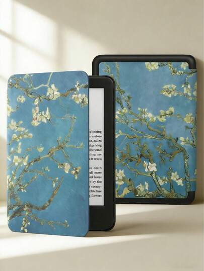 1 Vỏ bảo vệ Kindle tự động tắt/mở nhẹ, di động, họa tiết hoa cho Kindle thế hệ thứ 10 (2019, 2022, 2024) và Paperwhite (2018, 2021, 2024) Quà tặng du lịch, bán chạy nhất dịp Valentine
