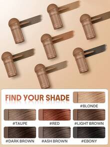 SHEGLAM HAIR 豐盈3D增發纖維噴霧-紅色，增髮纖維，增髮纖維，30秒內令秀發更顯豐盈，3分鐘定型，72小時持久定型，男女通用，適用於髮際線、髮縫、頭頂、白髮，瞬間遮蓋稀疏發區 禮物 粉紅色的 化妝品 海灘 節慶 護髮 假期 夏天 美髮配件 返校 旅行 - 紅色 - 查看 11