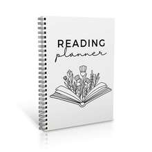 阅读计划笔记本，2025年阅读计划，阅读挑战，书评日志，每月阅读记录——送给爱书人的最佳礼物 - 黑色 - 查看 1