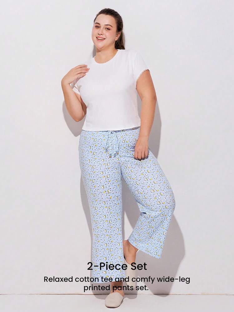 Cloud Soft Comfort Plus Size Pajama Set