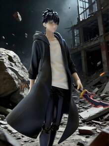 Solo Leveling-Shun/Beru/Lgris Anime Figurine Collectible Decorative Toy For Car/Desk/Home Decor PVC Figurine Statue Or Fan's Gifts/Collectible Gift, Decorative Item Suitable For Computer Case - Multicolor - View 3