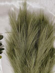 1 pezzo Erba di Pampas artificiale, soffice e morbida, fiore finto in plastica di colore verde oliva, pianta artificiale boho per decorazione di vasi, casa, fattoria, matrimonio, autunno, soggiorno, tavolo del raccolto, decorazione natalizia, un must have - Verde Oliva - Visualizzare 6