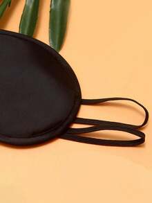 3/6/24/30 Packable Eye Mask - Eye Mask For Sleep. Suitable For Team Games, Travel, Sleep Parties. Comes With Adjustable Straps. Suitable For Both Men And Women. Black. - Multicolor - View 5