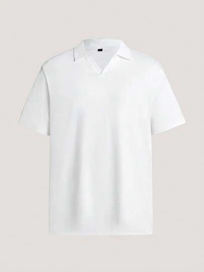 Driftmere 男士复古美式风格 Polo 衫，夏季短袖 T 恤