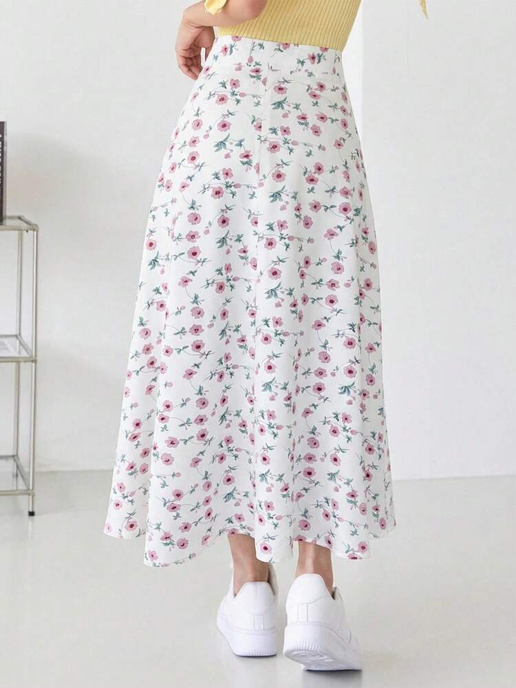 Women's Allover Print Casual Date Night Party Skirt