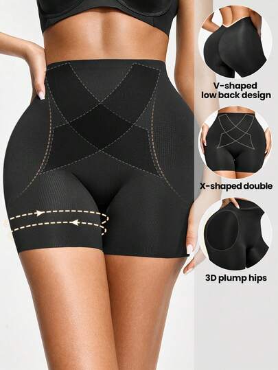 SHAPORA Pantalones moldeadores de cintura alta para mujer, que levantan y dan forma a las caderas