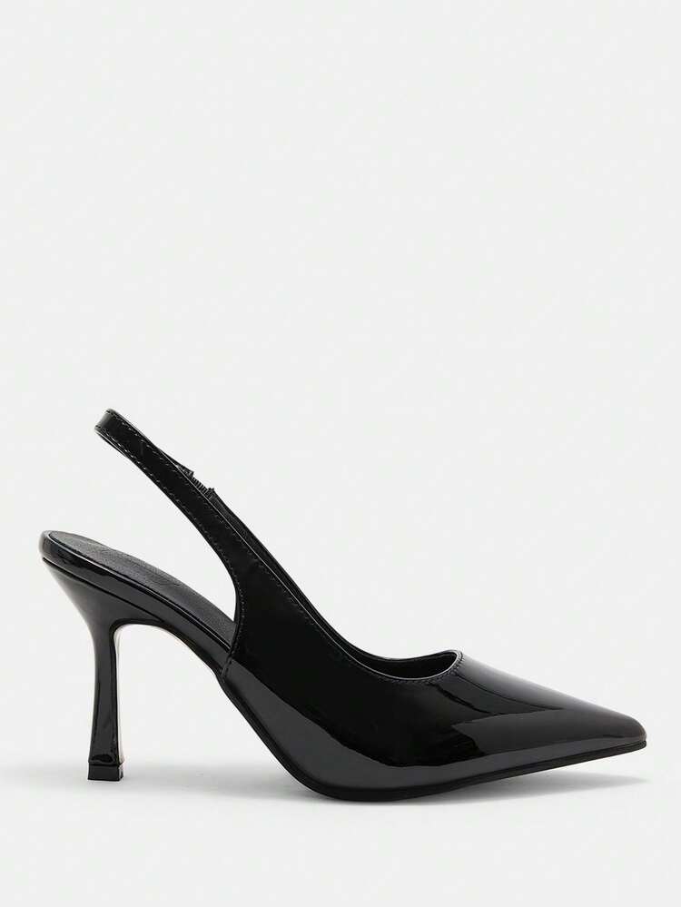 CUCCOO CURVES Plus Size Wide Fit Fashion Pointed Toe High Heel Pumps Spring Shoes Spring Break Easter For Christmas