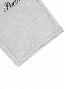 PAVTROS Men's Knit Shorts, Printed Design, Fashionable Versatile Bermuda Shorts - Grey - View 8