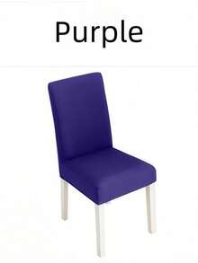 Stretch Chair Covers Elastic Spandex Slipcovers - Solid Color Adjustable Fit For Dining Room, Kitchen, Wedding, Banquet - Multicolor - View 29