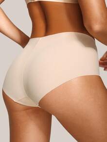 Barelissa Bộ 3 chiếc quần lót nữ thoải mái, tối giản. - Nhiều màu - Xem 3