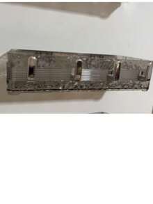 高清PP材质壁挂式置物架+挂钩，轻巧奢华时尚，可用于收纳化妆品、浴室用品，壁挂式浴室置物架，收纳整理，浴室用品，安装简便（含挂钩）浴室配件 - 彩色 - 查看 11