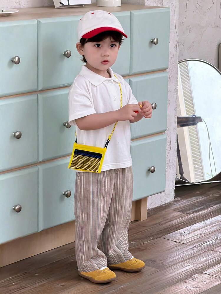 Toddler Boys' Striped Casual Loose Bottoms