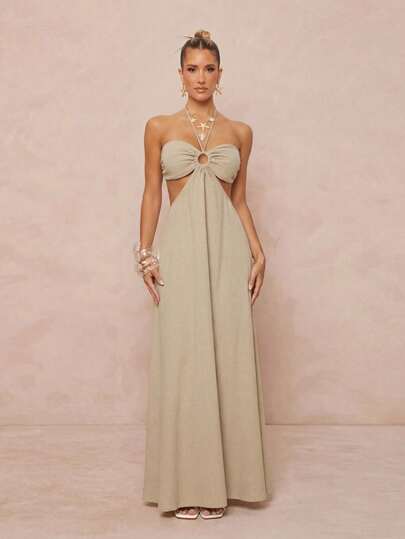 Lumalex Accesorio de metal de unicolor para el pecho, chal para vestido de mujer