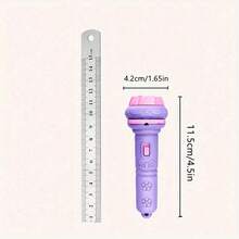 MINKOJA MINKOJA 32件套儿童手电筒投影玩具,睡前趣味早教认知玩具,包含恐龙、动物、海洋生物、数字、水果等图案,投影手电筒益智玩具,圣诞节和万圣节礼物 - 彩色 - 查看 5
