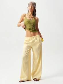 Bohemela Áo tank top nữ mùa hè phong cách Y2K, kiểu dáng thường ngày, thích hợp đi biển, dự tiệc âm nhạc, chất liệu co giãn, họa tiết 3D móc len, kiểu phương Tây, áo mùa hè, trang phục mùa hè cho nữ, phong cách thoải mái và giản dị, thời trang nữ, đồ đi biển, trang phục nghỉ hè. - Nhiều màu - Xem 6