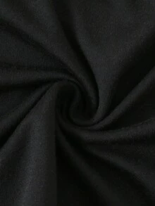 SHEIN Franclia 女士纯黑色T恤吊带背心上衣搭配阔腿裤/半裙，配腰带，休闲优雅套装，适合办公室、度假、日常穿着，春夏季节皆宜。 - 彩色 - 查看 5