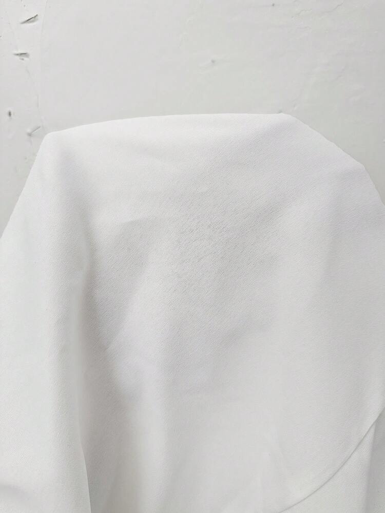 Women's Casual Solid Color Sleeveless Waist Cinched Mid-Length Dress, Summer Summer Dresses For Women Summer Outfits For Women Elegant Dresses For Women Elegant Dresses For Ladies  Work Outfits For Women Office Outfits For Women White Dress