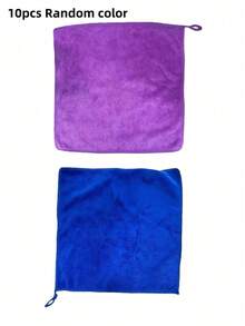 Reusable & Washable Super Soft Microfiber Cleaning Cloths,Suitable For Mop,Floor Window Cleaning,Modern Style,Non-Woven,Absorbent And Quick-Drying - Multicolor - View 14