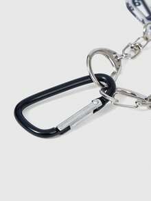 Rugby No. 24, No. 98 Short-Sleeved Jersey Number, Keychain Pendant, Backpack Buckle, Bag Pendant. - Blue and White - View 3