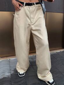 Nuevos jeans de mujer de mezclilla holgados y casuales de otoño - Azul - Ver 10
